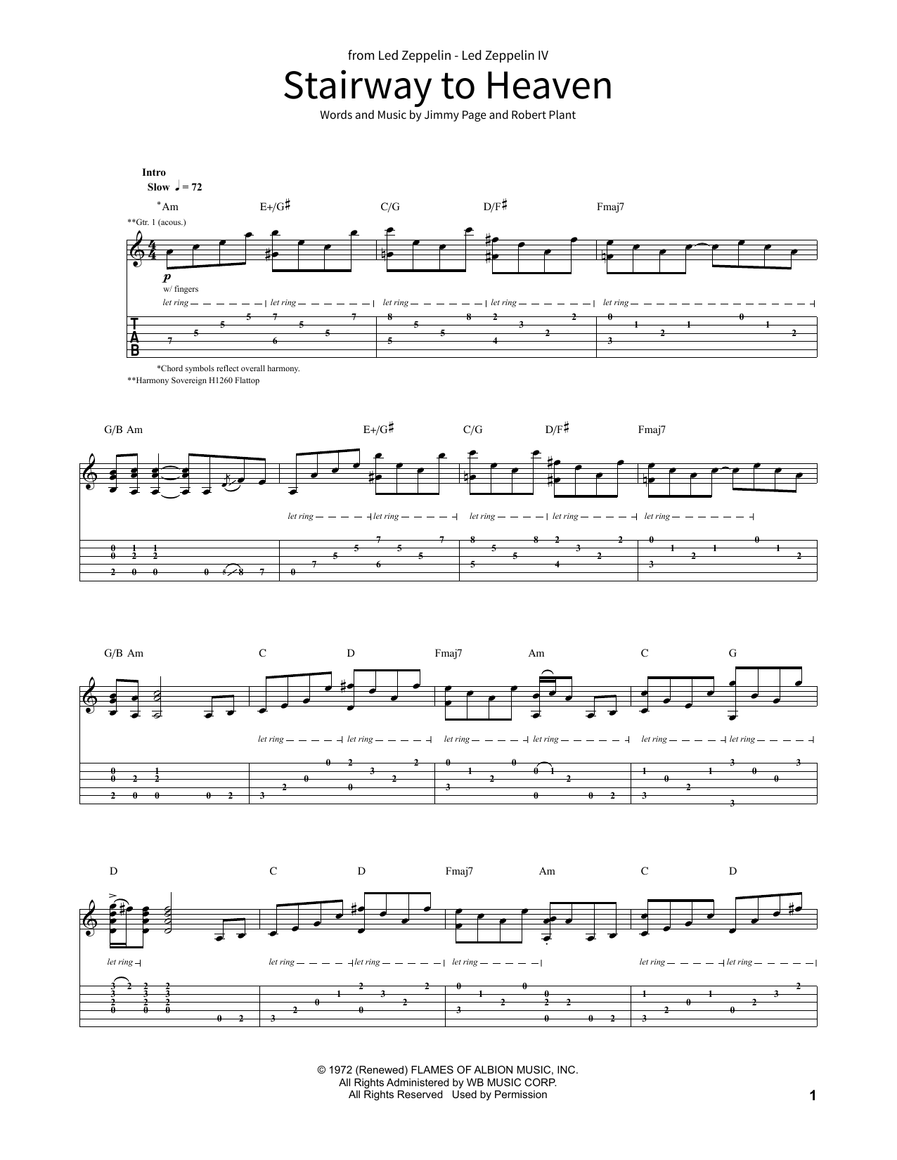 stairway to heaven live tab pdf download